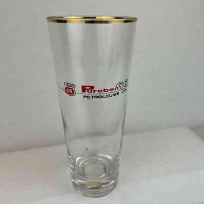 [Drinking Glass] Pureben Petroleums Ltd., 66, Glass, Red Black