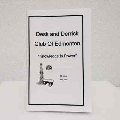 [Roster] Desk and Derrick Club of Edmonton, May, 2008