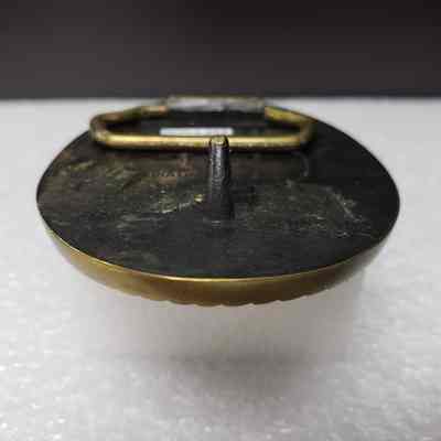 [Belt Buckle] Brelco Drilling Ltd., Antique-Bronze - Hook: Close-up view of the hook.