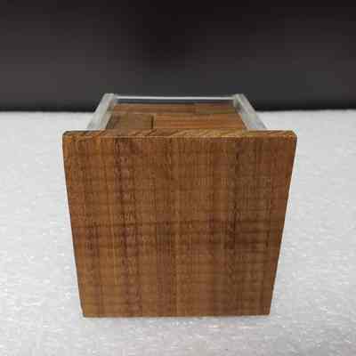 [Puzzle Cube] NOVA Corporation, Wood - Base: View of base