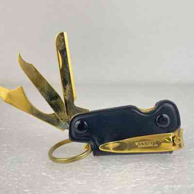 View of Pocket Knife, Opened, Back