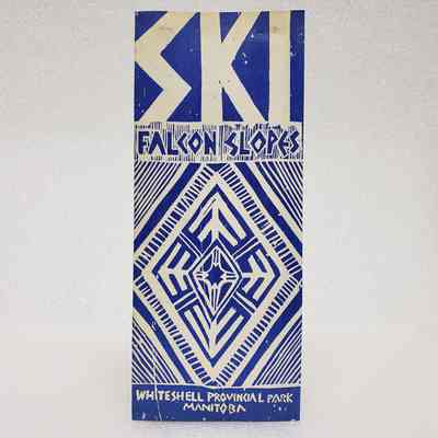 [Pamphlet] Ski Falcon Slopes, Whiteshell Provincial Park Manitoba, c.1972