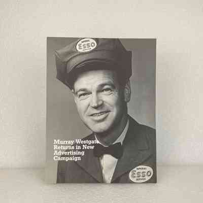 [Document] "Murray Westgate Returns in New Advertising Campaign", Esso/Imperial Oil