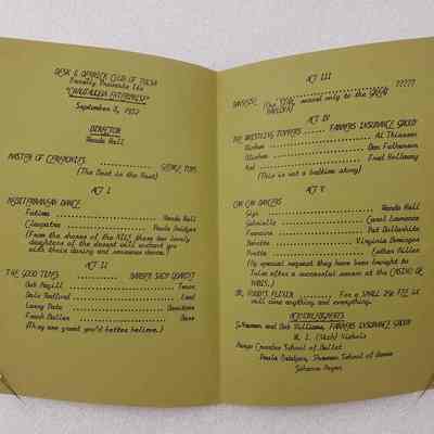 View of Programme, Interior