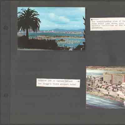Scan of Scrapbook Page In Situ