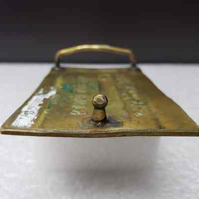 [Belt Buckle] Challenger, Bangladesh Project, Brass - Hook: Close-up view of the hook.