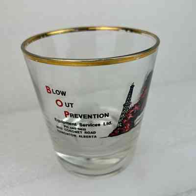 [Whisky Glass] Blow Out Prevention, Equipment Services Ltd., Edmonton, Glass