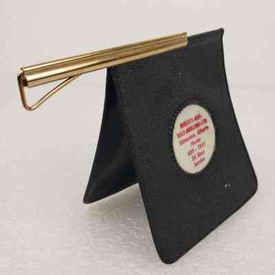 Angled View of Money Clip, Clip Partially Removed