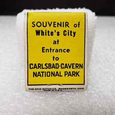 [Matchbook] White's City: Totem Poles, 20-strike, Yellow Black
