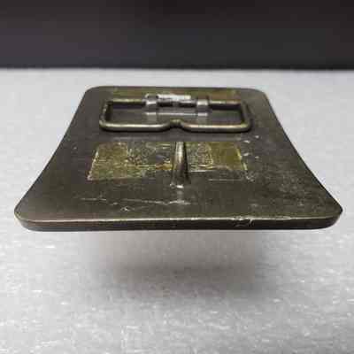 [Belt Buckle] Baroid, Rectangle Antique-Bronze - Hook: Close-up view of the hook.