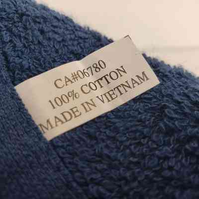 Close-up of Label
