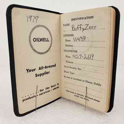 View of Planner, Front Interior Pages