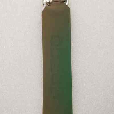 View of Ribbon with Pin-back Button, Reverse