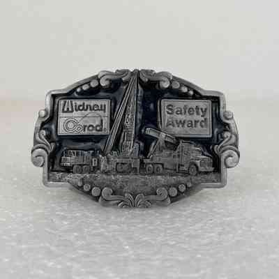 [Belt Buckle] Corod, Safety Award, Antique-Silver Black