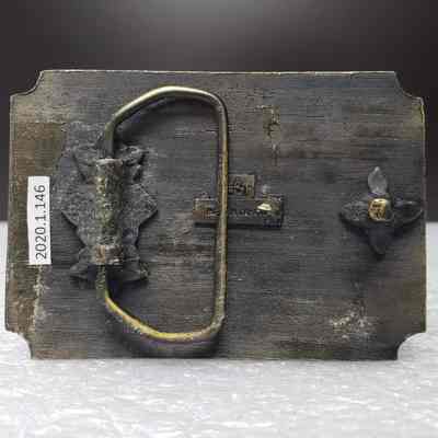 [Belt Buckle] Anderson Sand & Gravel Ltd. - Back: View of back.