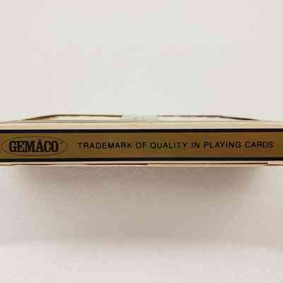 View of Playing Cards Box, Bottom-Flap