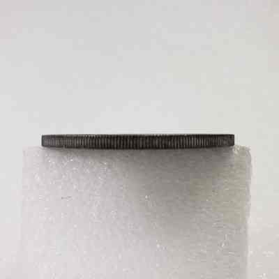 Coin side view