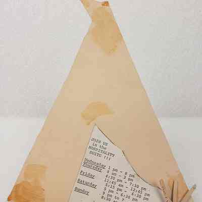 View of Invitation, Back