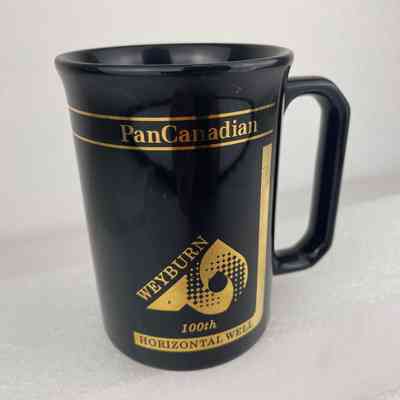 [Mug] PanCanadian, Weyburn 100th Horizontal Well, Ceramic, Black Gold