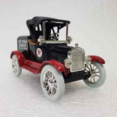 [Model] Texaco, Ford Model "T" Runabout 1918, ERTL Collector Series #5, Die-cast Money Bank, 1988