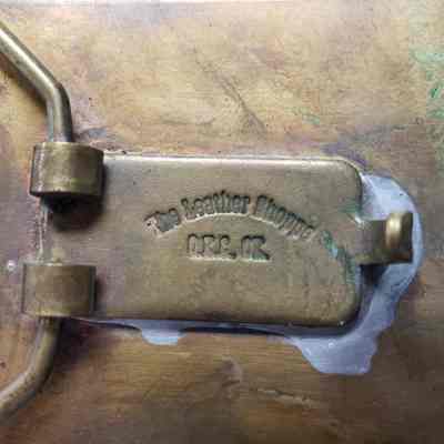 Makers mark, back