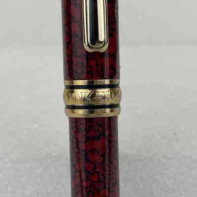 Close-Up of Manufacturer's Mark on Pen