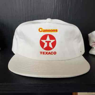 [Cap] Cannons Texaco, White Red Yellow