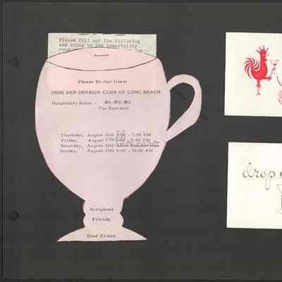 Scan of Invitation