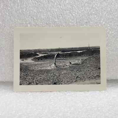 [Photo] Blowout, Boiling Mud Field, Small, BW