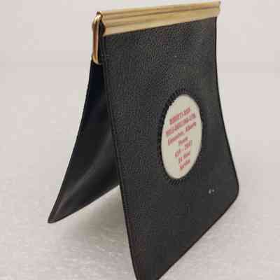 Angled View of Money Clip, Clip in Place