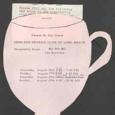 Scan of Invitation