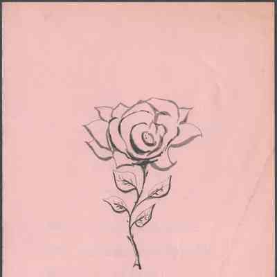 Scan of Invitation, Front Cover