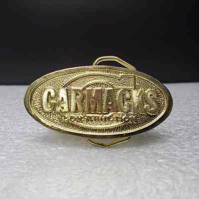 [Belt Buckle] Carmack's Construction, Brass