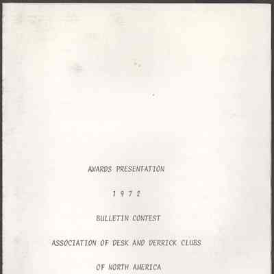 Scan of Programme, Front Cover