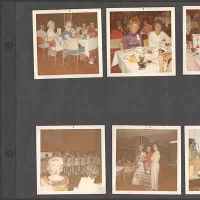 Scan of Scrapbook Page In Situ