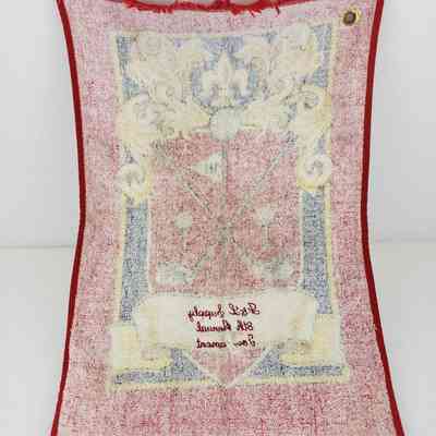 View of Towel, Back