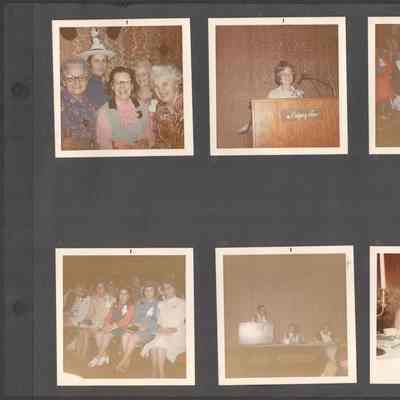 Scan of Scrapbook Page In Situ