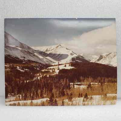 [Photo] Mountain Landscape w/ Derrick, Oversized, Colour