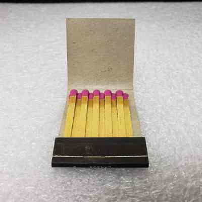 [Matchbook] Dominion Oilfields Supply Co. Ltd., 20-strike, Black Silver - Interior: View of interior