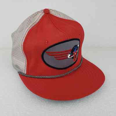 [Cap] Halliburton, Planet, Embroidered Patch Grey, Fabric Crown Red, Mesh Body Grey