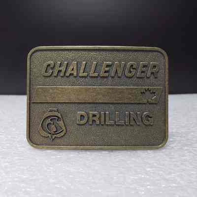 [Belt Buckle] Challenger Drilling, Antique-Bronze [Broken]