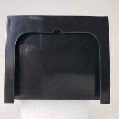 Back view, straight-on, display case reverse