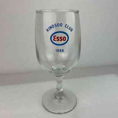 [Wine Glass] Esso, Kinosoo Club, Glass, 1988
