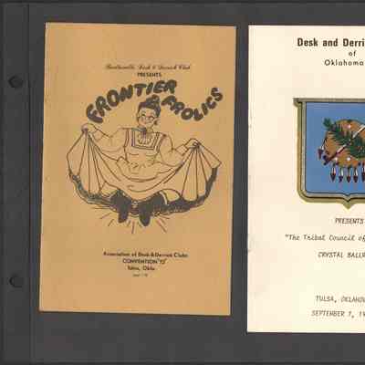 Scan of Scrapbook Page In Situ