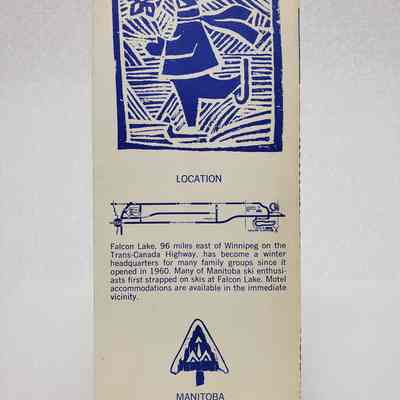 View of Pamphlet, Back Cover, Folded