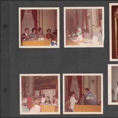 Scan of Scrapbook Page In Situ