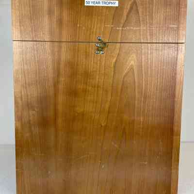 View of Wooden Box, Front