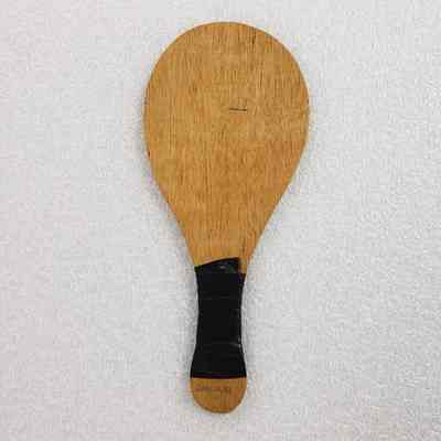 [Paddle] Texaco, Wood Red - Back: View of back