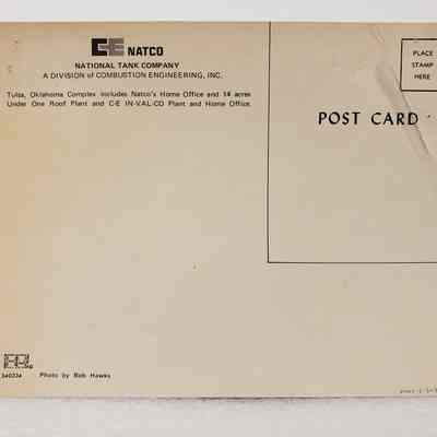 View of Postcard, Reverse
