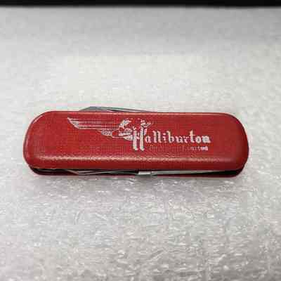 [Pocket Knife] Halliburton Services Ltd., Red